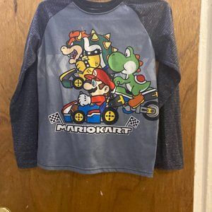 Boy's size 14 /16 Super Mario Pajama Top